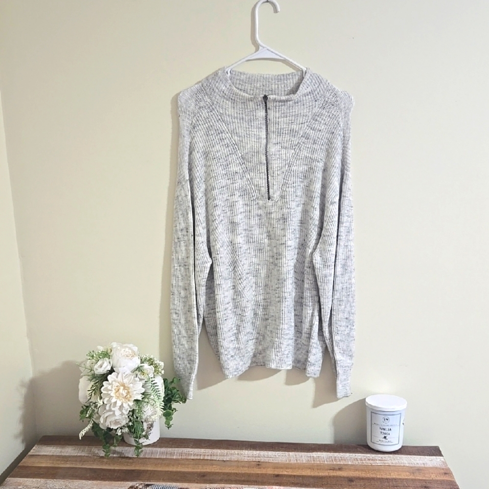RD Style Gray Knit Sweater